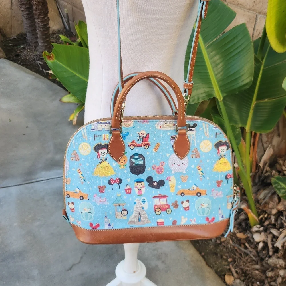 Disney Dooney & Bourke Jerrod Maruyama satchel purse Park Icons - Picture 3 of 14